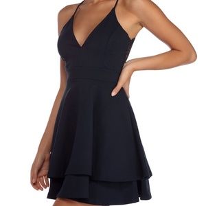 Late Night Fantasy Dress in Navy from Windsor
